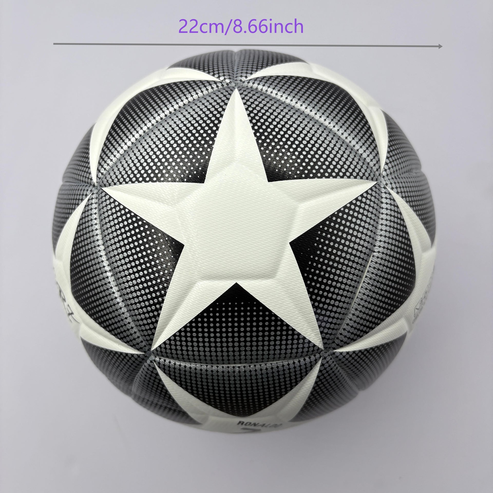 5th STARfootball match training gift hot-blooded youth PU fitting material wear-resistant explosion-proof Christmas Boxing Day (including air needle net bag pump)soccer Unique