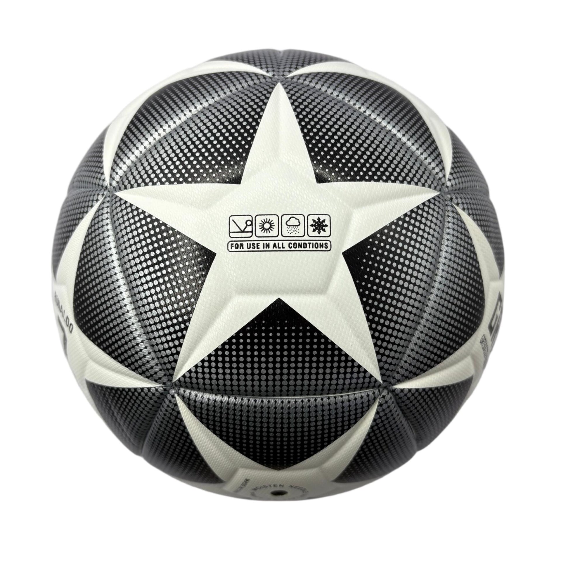 5th STARfootball match training gift hot-blooded youth PU fitting material wear-resistant explosion-proof Christmas Boxing Day (including air needle net bag pump)soccer Unique