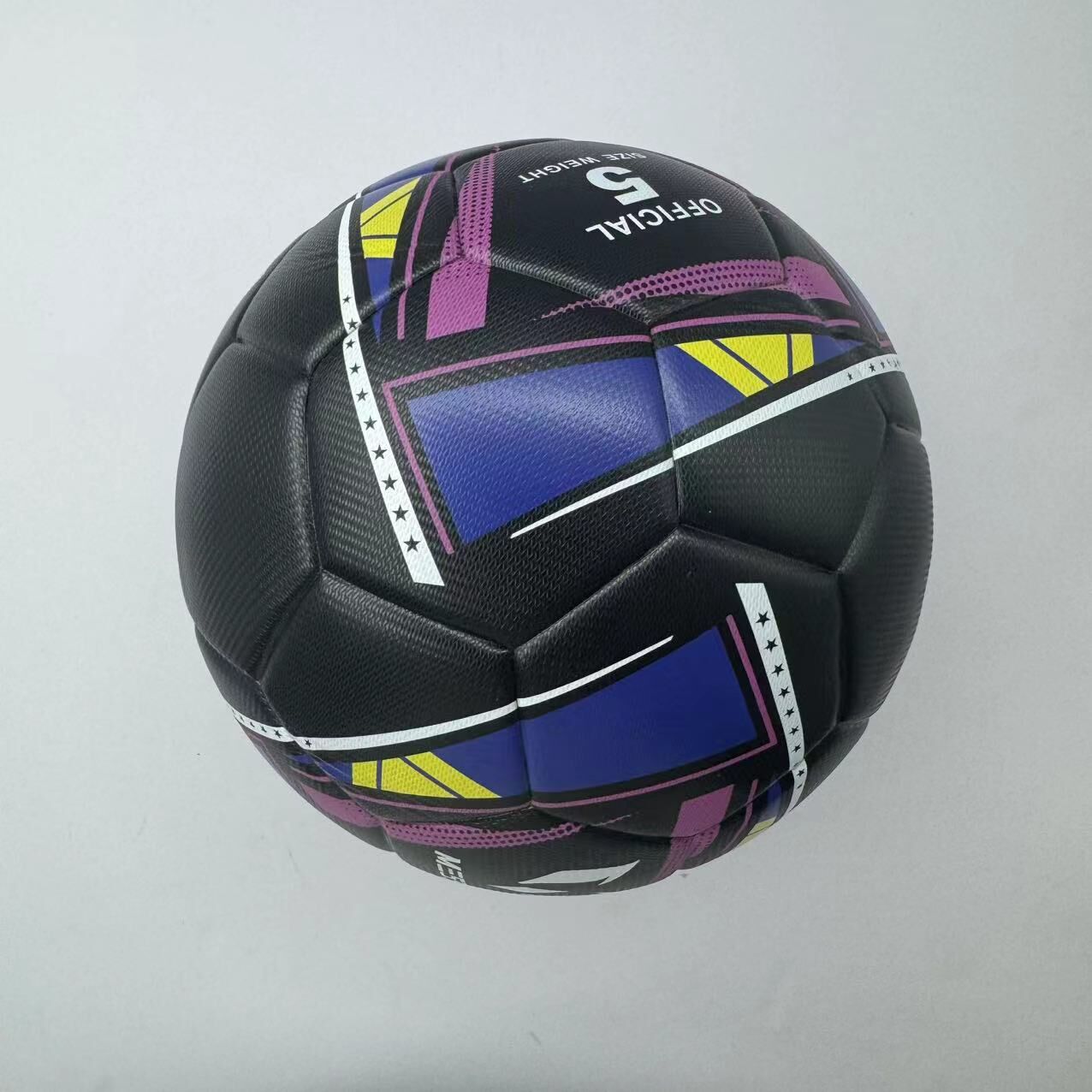 Limited edition commemorative black and white No. 5 Ball - Made of high-quality PU material, explosion-proof, waterproof, wear-resistant, soft, suitable for competitions, training, collection, indoor/outdoor sports, Christmas, Christmas Eve, Ramadan, birt Awezingly