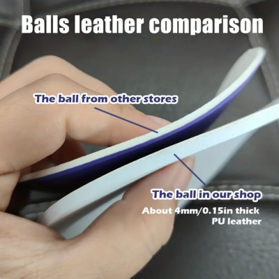 Commemorative high-quality No. 5 football - made of PU material, explosion-proof, waterproof, wear-resistant, soft and does not hurt feet. Three-piece set of net bag, air needle and air pump, suitable for competitions, training, indoor/outdoor entertainme Unique