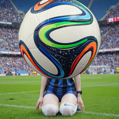 2022 World Cup, adult football, PIU leather wear-resistant high-appearance football Awezingly