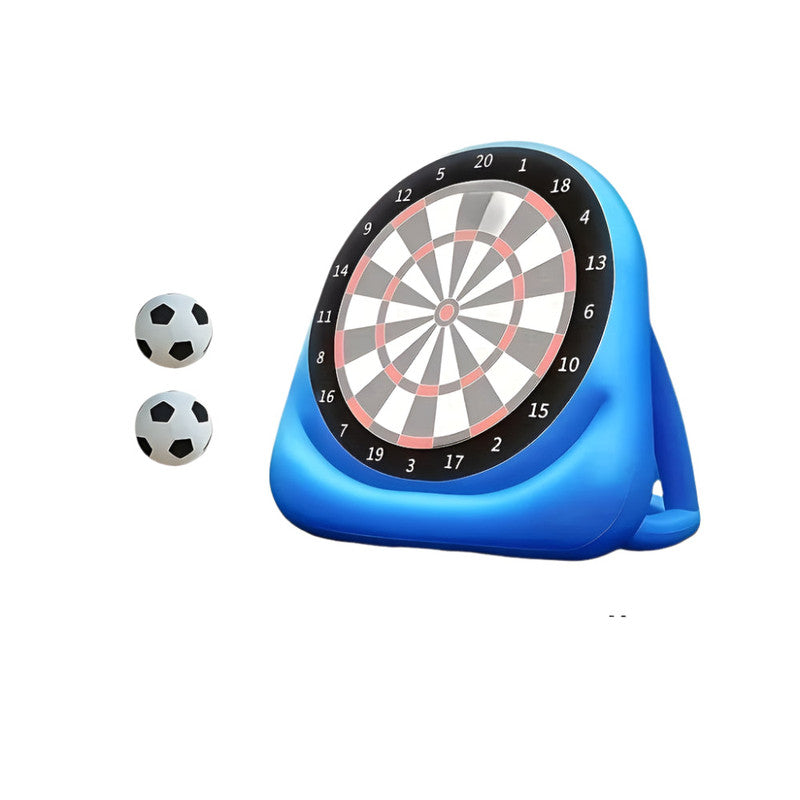 Inflatable Dart Board Game with 2 Soccer Balls Awezingly