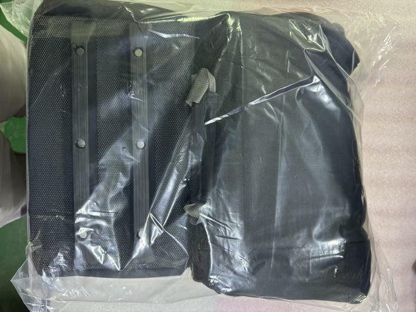 OutdoorMaster Padded Golf Club Travel Bag with Wheels, 900D Heavy Duty Oxford Waterproof -Alligators-Black OutdoorMaster