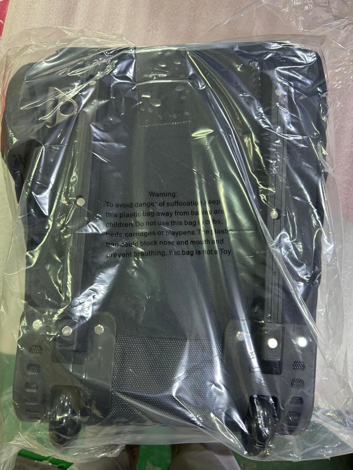 OutdoorMaster Padded Golf Club Travel Bag with Wheels, 900D Heavy Duty Oxford Waterproof -Alligators-Blue OutdoorMaster