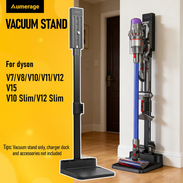 Freestanding Holder for Dyson Vacuum Stand – Suitable for Dyson V6 V7 V8 V10 V11 V12 V15 Vacuum Cleaners Awezingly