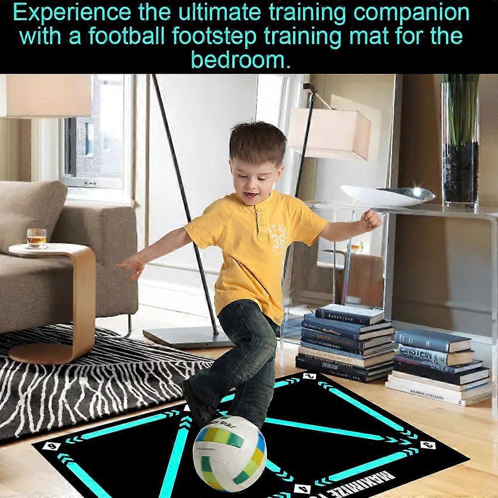Football Training Mat Silent Step Mat 60x90cm Unique