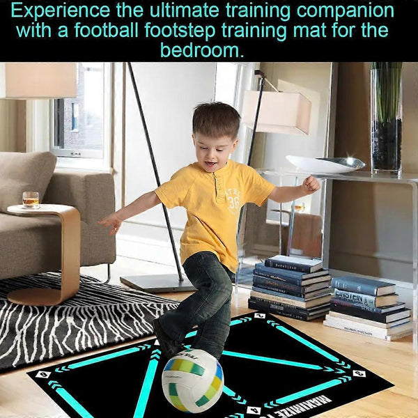 Football Training Mat Silent Step Mat 60x90cm Unique