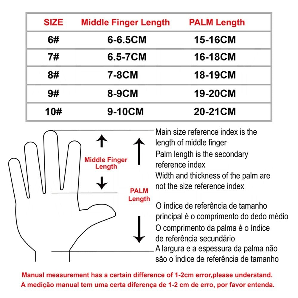 Goalkeeper Gloves Size 6 - 3 Pack Football Gloves for Goalkeepers Unique
