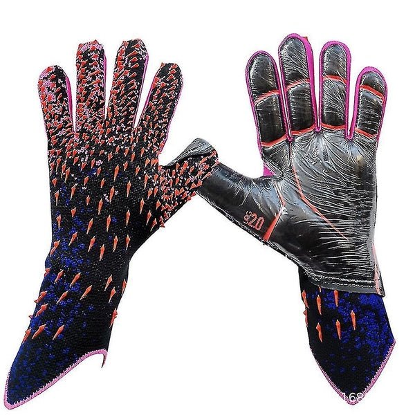 Football Goalkeeper Gloves for Kids Durable Green Size 6 Unique