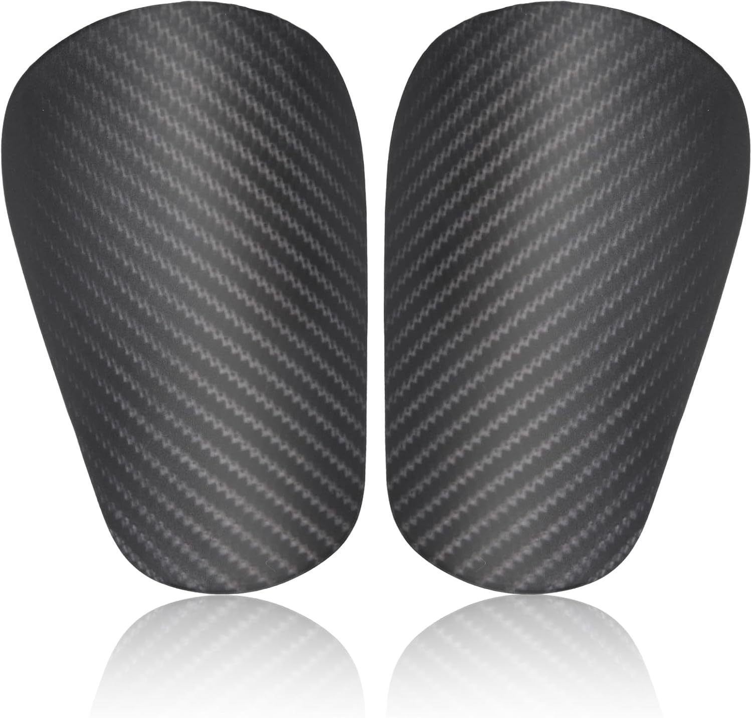 Football Shin Guards Dark Grey 9.5x4cm Youth Adult Shin Guards
