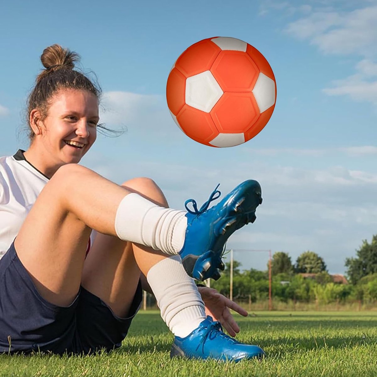 Curveball - Curve ball for outdoor games, 20 cm - fun - ideal gift for children - Soccer ball - Soccer training equipment - Kickerball - Soccer equipment - Balls - Curve ball