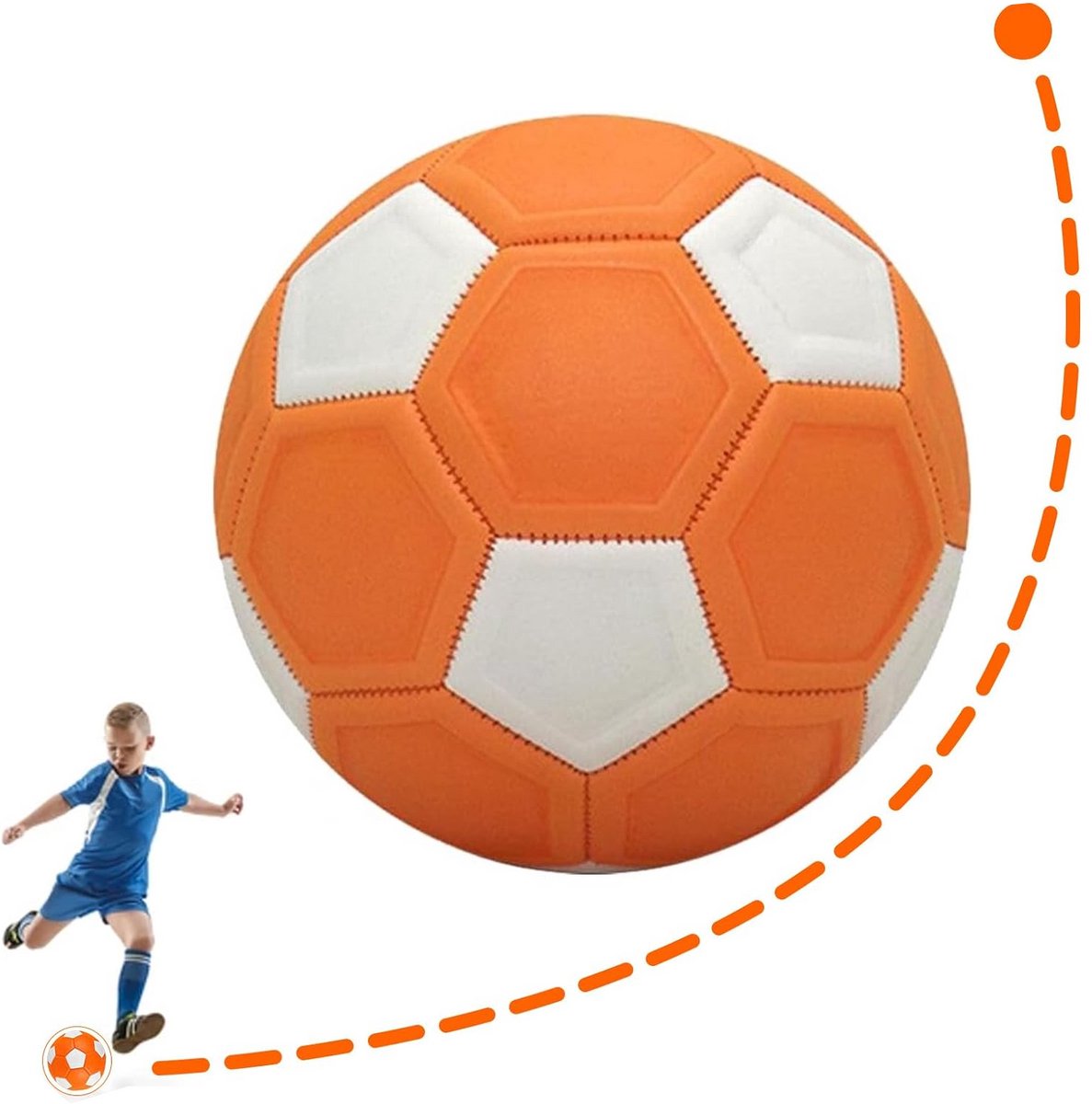 Curveball - Curve ball for outdoor games 20 cm - fun - perfect gift for children - Football ball - Football training equipment - Foosball - Football gear - Balls - Curve ball Unique