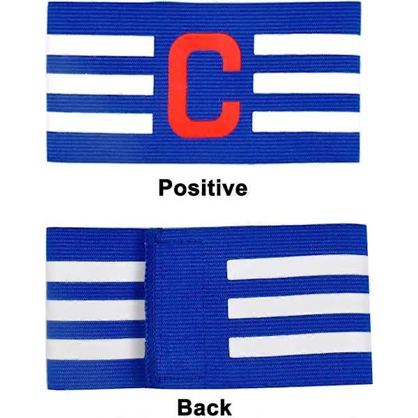 Adjustable Football Captain's Armband 3 pcs Compatible with Football Hockey Rugby for Adults and Youth Unique