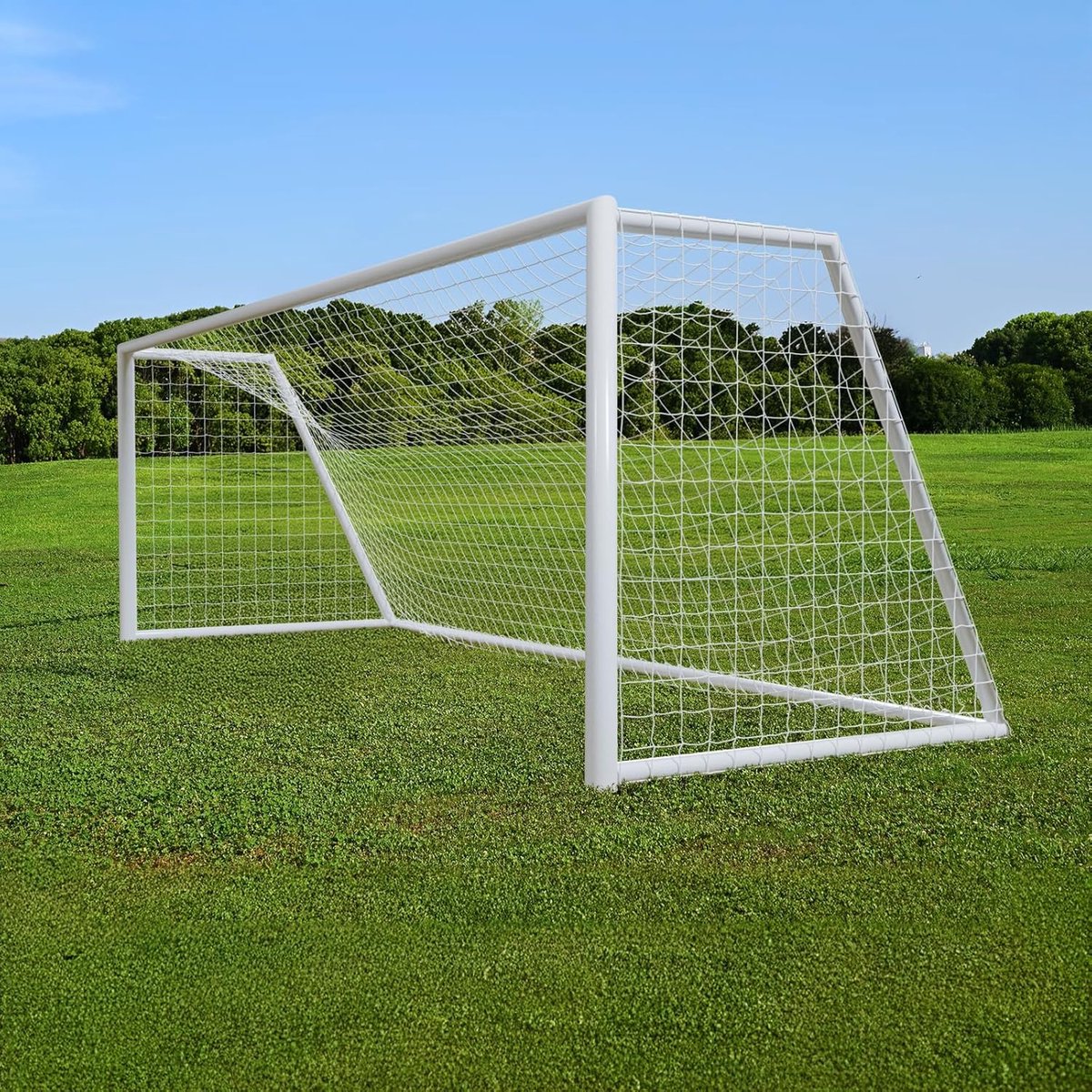 Soccer Net (Net Only) - 3x2M - Replacement net for soccer goals Awezingly