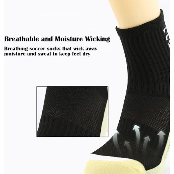 Kids Soccer Socks Non-Slip Hospital Grip Athletic Socks Unique