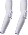 Elbow Pads, Basketball Shooter Sleeves, Collision Avoidance Hex Padded Elbow for Volleyball Football Baseball Cycling