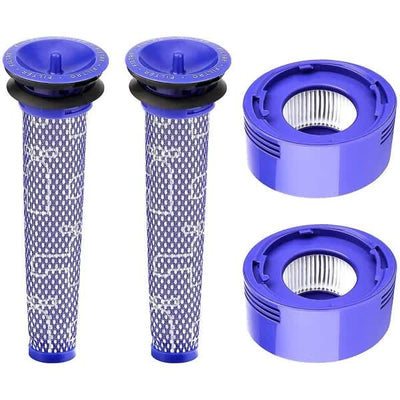 Replacement HEPA Filter Pack Compatible with Dyson V7 V8 Animal V8 Absolute Cordless Vacuum Cleaners