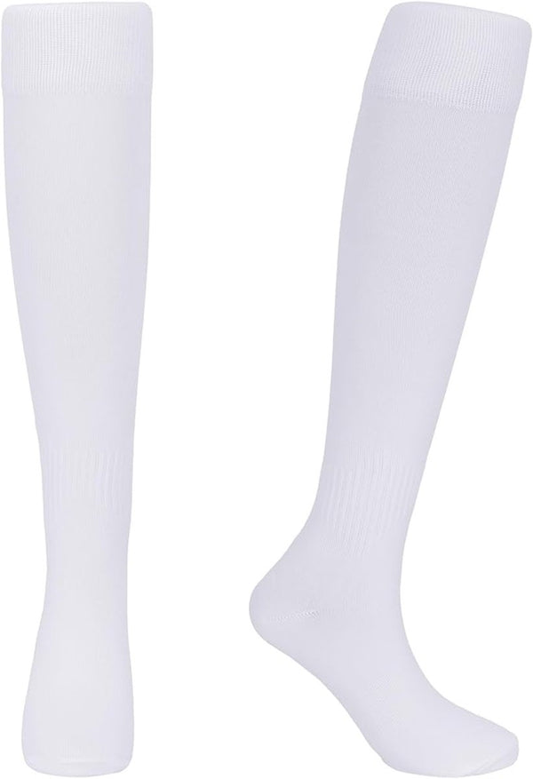 Socks - Sports Socks - Anti-Slip Thickened - Football Socks - Training Socks - Breathable and Sweat-Wicking Socks - White - Sizes 37-44 Unique