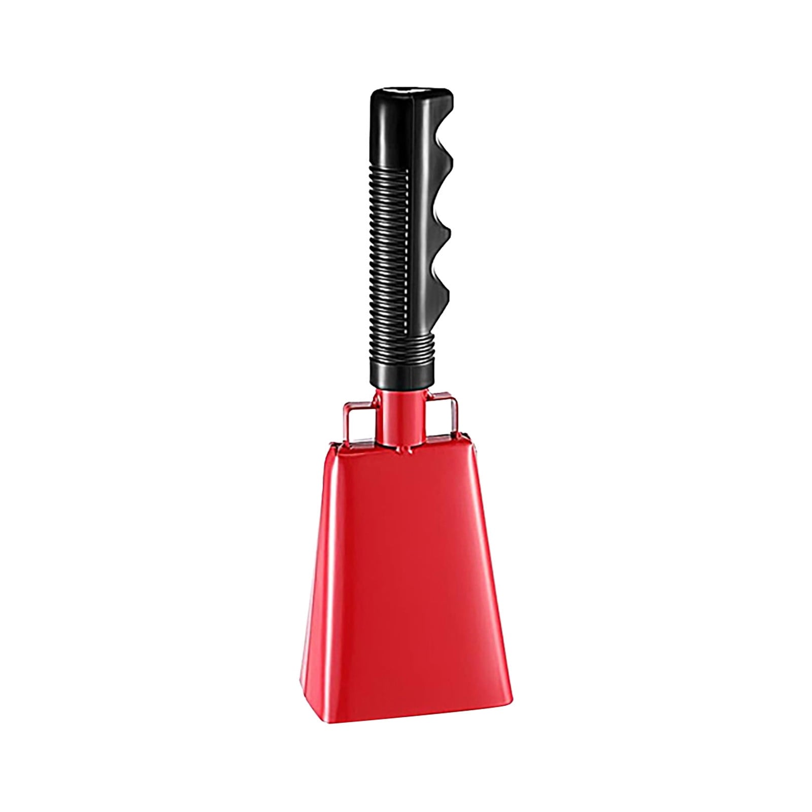 2025 120dB Loud Brass Cowbell with Non-Slip Handle and Adjustable Strap,Perfect for Sporting Events like Baseball and Football Games,Also Ideal for Graduations,Parades,and Cheerleading Activities Red Unique