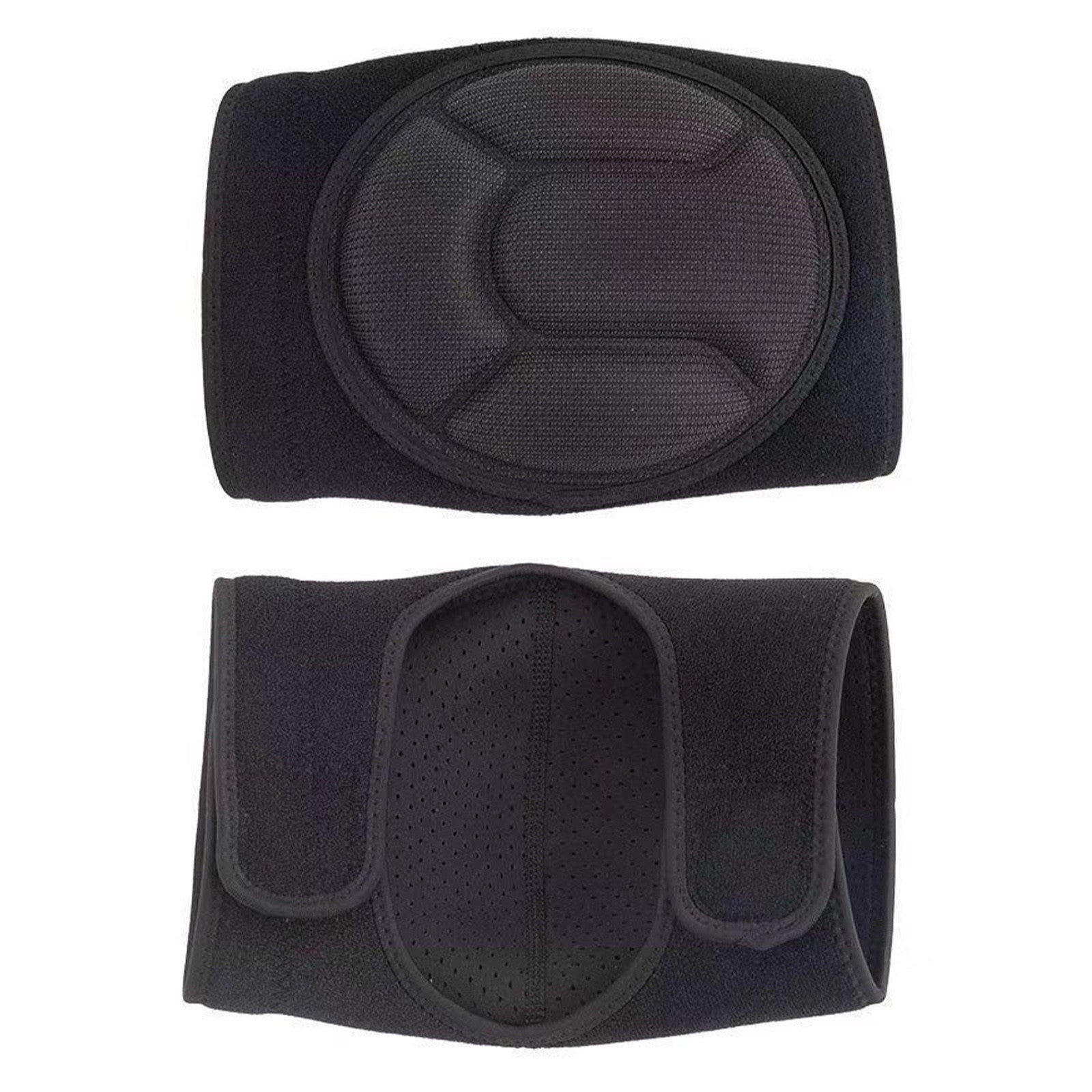Darzheoy Adult Knee Pads for Gardening, Anti-Slip Collision Avoidance Kneepads with Thick EVA Foam, for House Cleaning, Construction Work, Volleyball, Football Knee Sleeve S Black