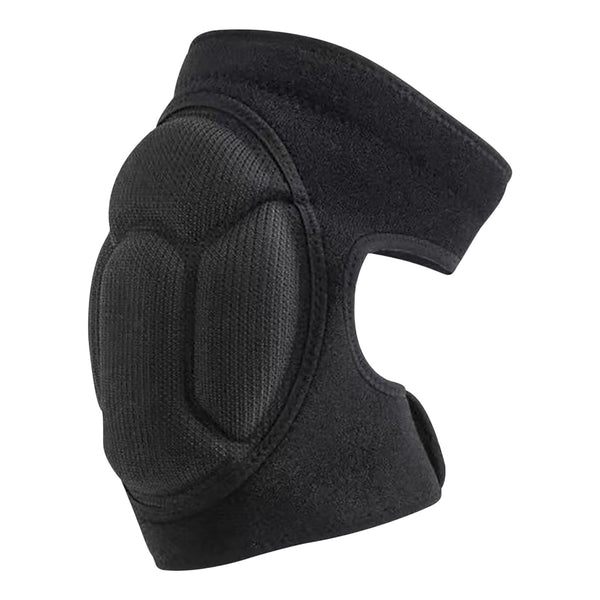 Darzheoy Adult Knee Pads for Gardening, Anti-Slip Collision Avoidance Kneepads with Thick EVA Foam, for House Cleaning, Construction Work, Volleyball, Football Knee Sleeve L Black Unique