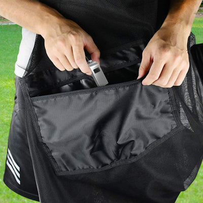 Extra Large Heavy Duty Mesh Bag. Best for Soccer Ball, Water Sports, Beach Cloth, Swimming Gears. Adjustable Shoulder Strap. Secure Side Pocket（30” x 40”）