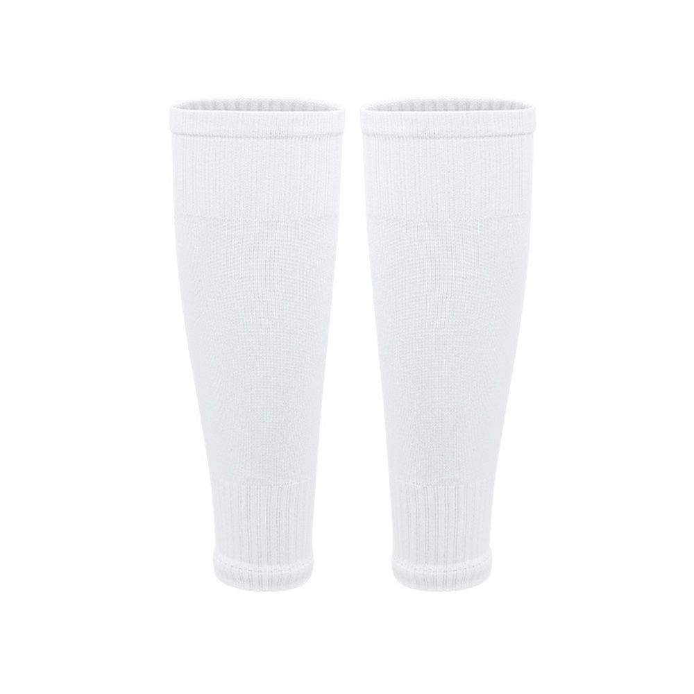 4 Pairs Leg Sleeves for Soccer, Shin Guard Sleeves Accompany Grip Socks, Youth Adults （Red+white） Unique