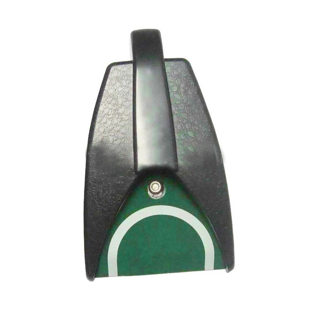 Automatic Putting Machine - Auto Returning Golf Cup Training Aid for Indoor/Outdoor Practice（black,27*16.5*6cm） Awezingly