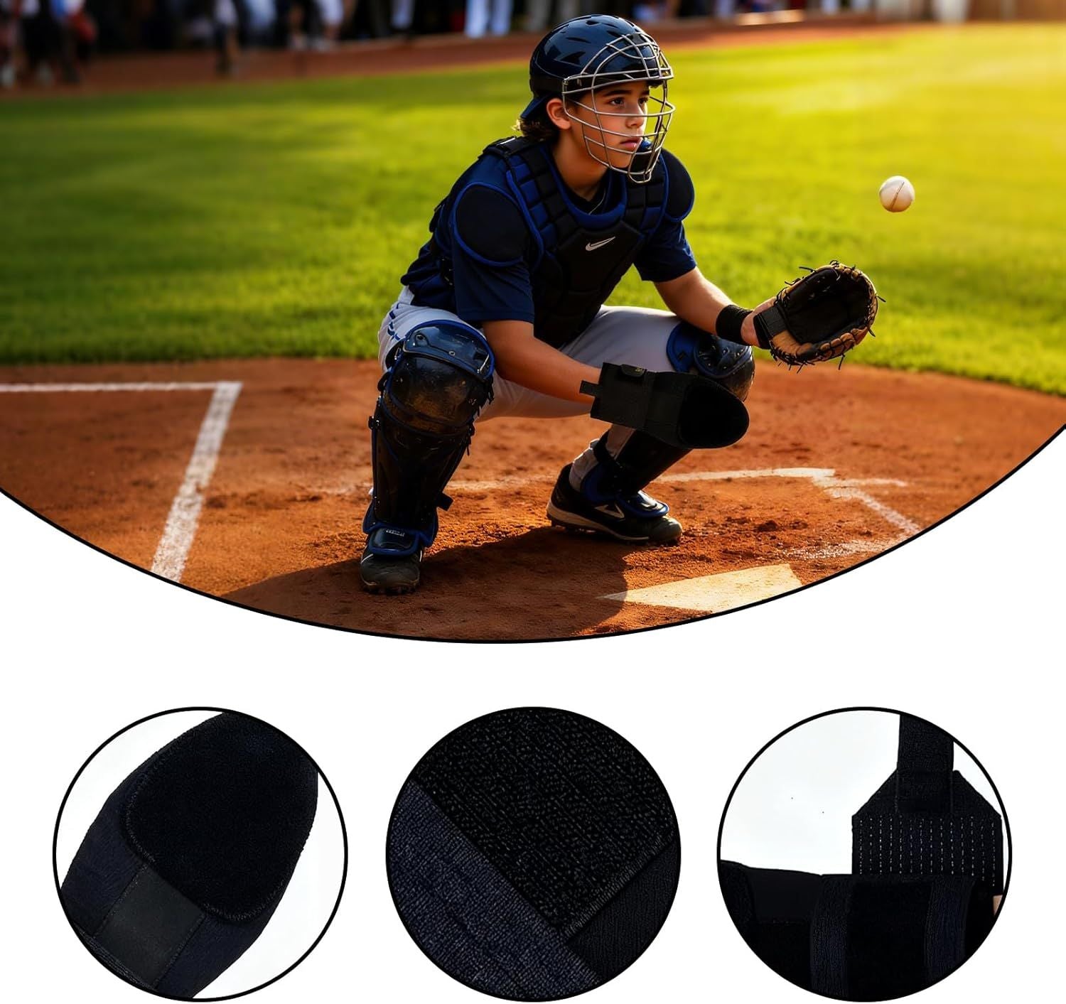 Baseball & Softball – Youth & Adult Wrist Protection Glove – Left/Right Hand Use – Cross Design Faith Gear – Breathable, Adjustable, Reinforced Armor Unique