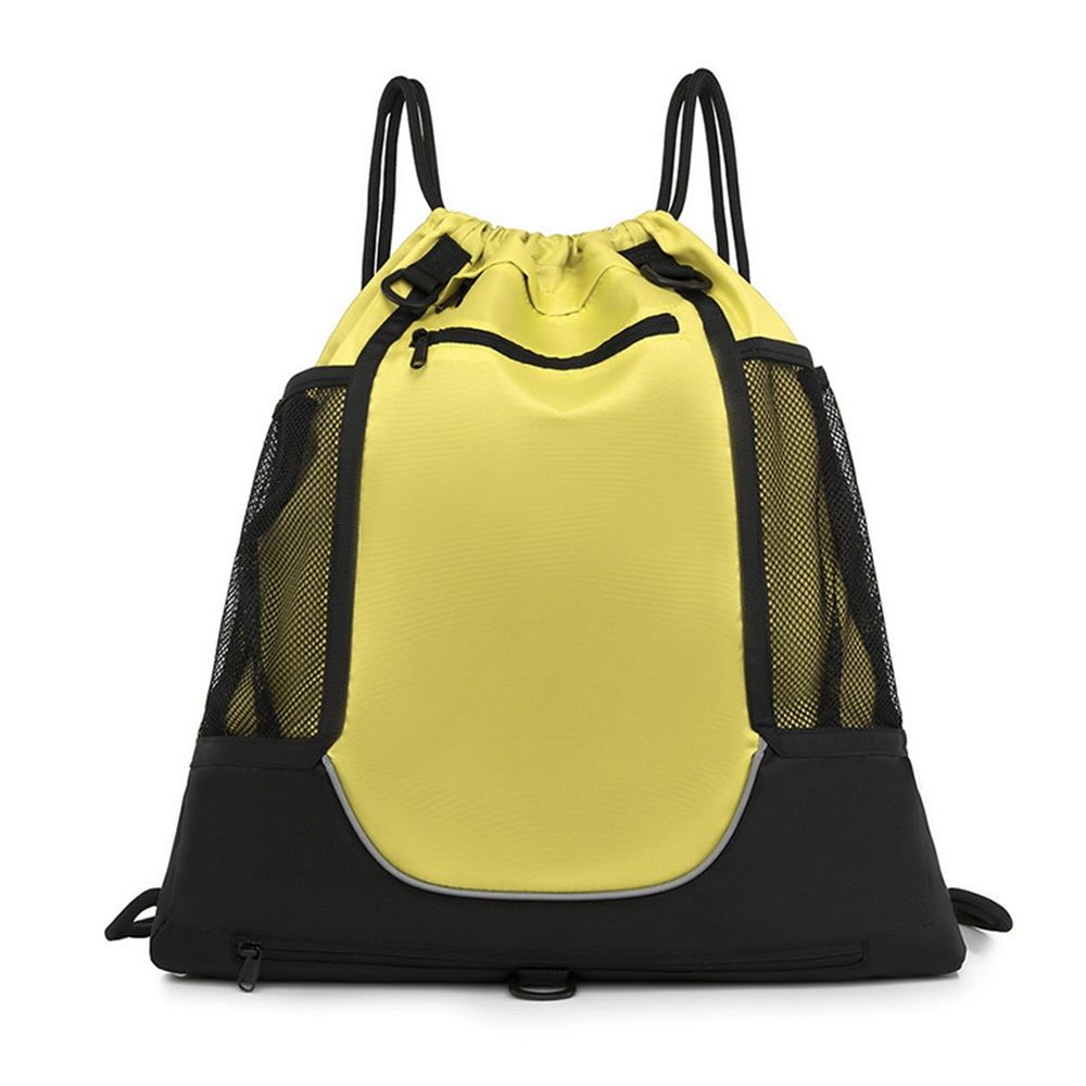 Drawstring Soccer Bag Basketball Backpack for Kids Teens, Foldable Sports Bags Detachable Ball Mesh Bag for Gym Yoga Football Baseball（oniy bag） Unique
