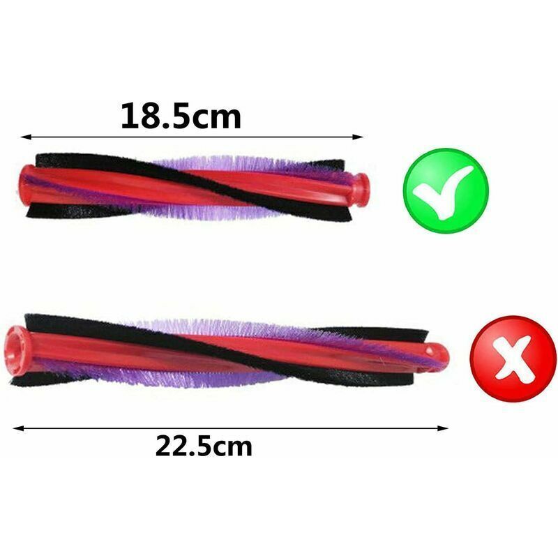 Roller Brush Compatible with Dyson V6 DC62 SV03 SV07 Vacuum Cleaner Replacement Brush for Dyson, 18.5cm Awezingly