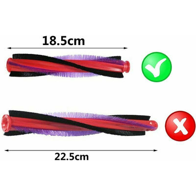 Roller Brush Compatible with Dyson V6 DC62 SV03 SV07 Vacuum Cleaner Replacement Brush for Dyson, 18.5cm