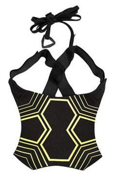 High Quality New Elastic Training Band for Football Yellow/Black 150 Unique