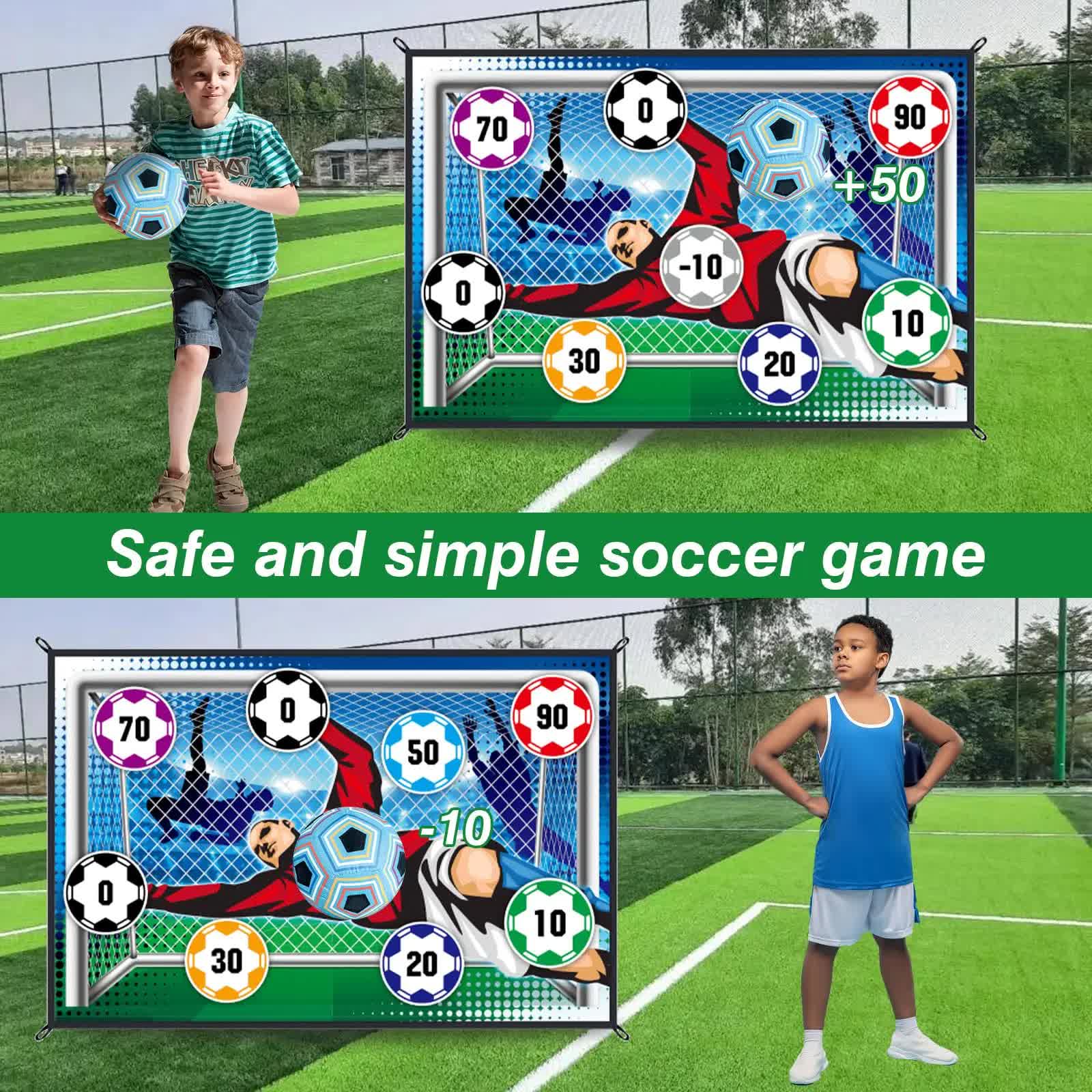 150cm Football Play Mat Set Outdoor Indoor Football Toys Unique
