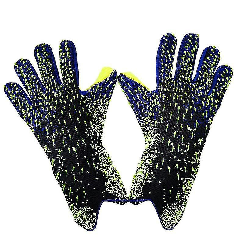Kids Football Goalkeeper Gloves Durable Green Green Green 6 Unique