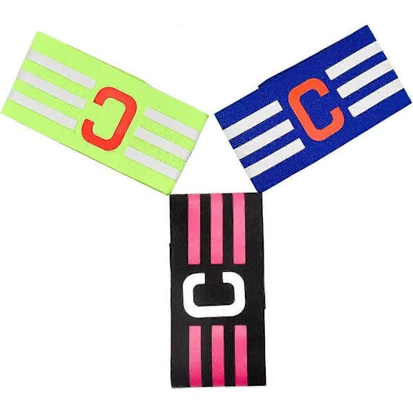 pcs Football Captain's Armband, Adjustable Football Band Football Captain's Armband for Adults and Youth, Captain's Armband for Football, Hockey, Rugby Unique