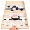 Fast Sling Puck Game, Wooden Hockey Game, Super Football Table A