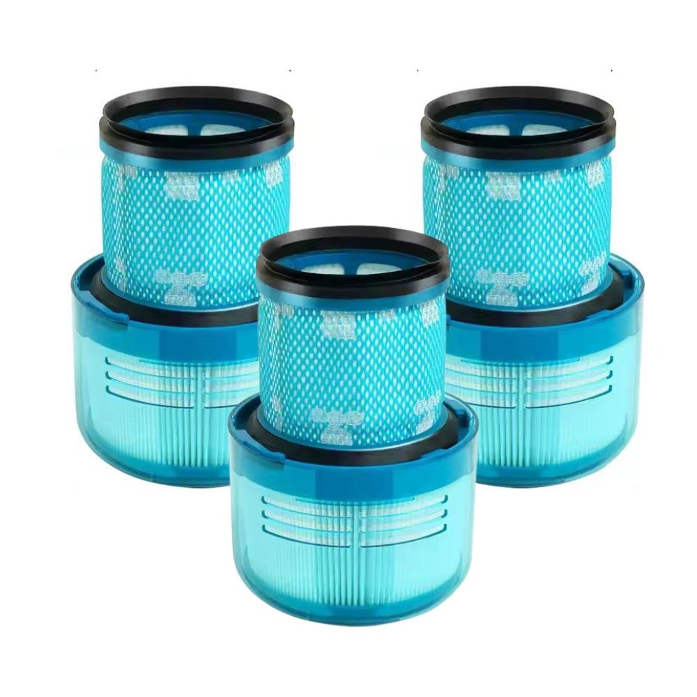 3-Pack Blue HEPA Post-Filter for Dyson V11/V15, Compatible with Dyson V15 (Hepa+) Dyson