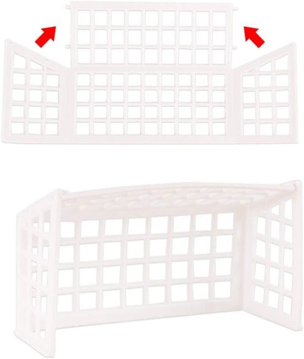 1 Set Finger Soccer Game Finger Footballs Match Funny Finger Table Game Set with Two Goals for Fans Club Party Unique