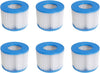 Hot Tub Filter Cartridge Size VI for Bestway, Lay-Z-Spa, Coleman SaluSpa 90352E 58323, 6 Pack