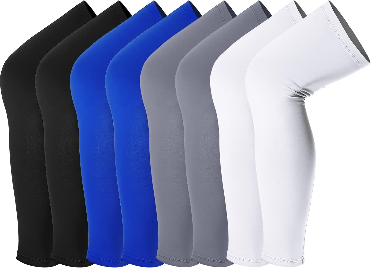 Leg Sleeves Compression Long Knee Sleeve UV Protect for Men Women Sport Basketball Football Unique