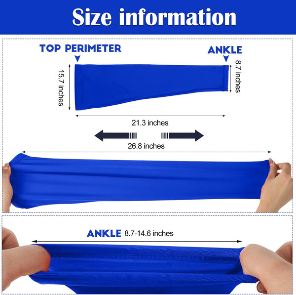 Leg Sleeves Compression Long Knee Sleeve UV Protect for Men Women Sport Basketball Football Unique