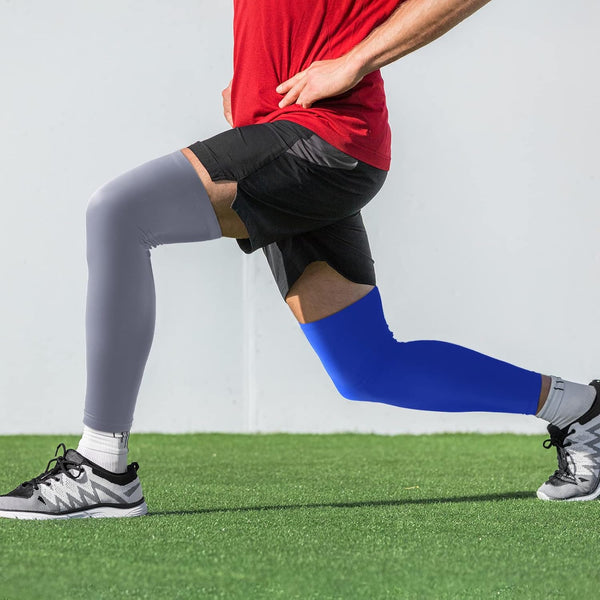 Leg Sleeves Compression Long Knee Sleeve UV Protect for Men Women Sport Basketball Football Unique