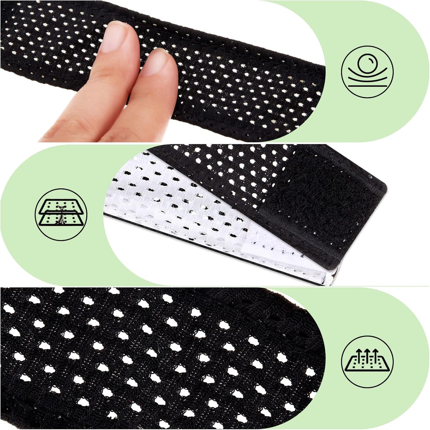 Amylove 8/12 Pairs Jersey Sleeve Bands Softball Sleeve Holders with Hook and Loop Fastener Straps for Soccer Softball Sports Unique