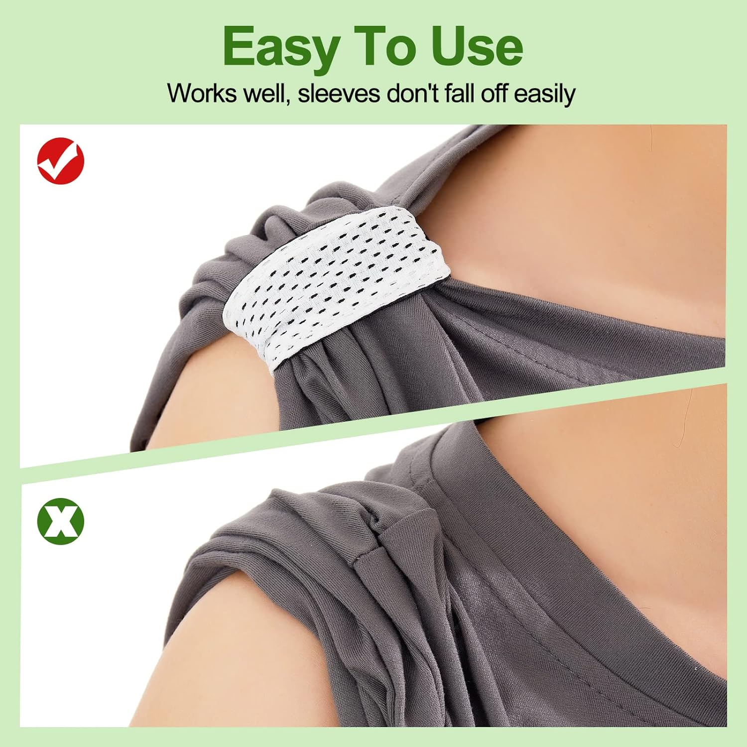 Amylove 8/12 Pairs Jersey Sleeve Bands Softball Sleeve Holders with Hook and Loop Fastener Straps for Soccer Softball Sports Unique