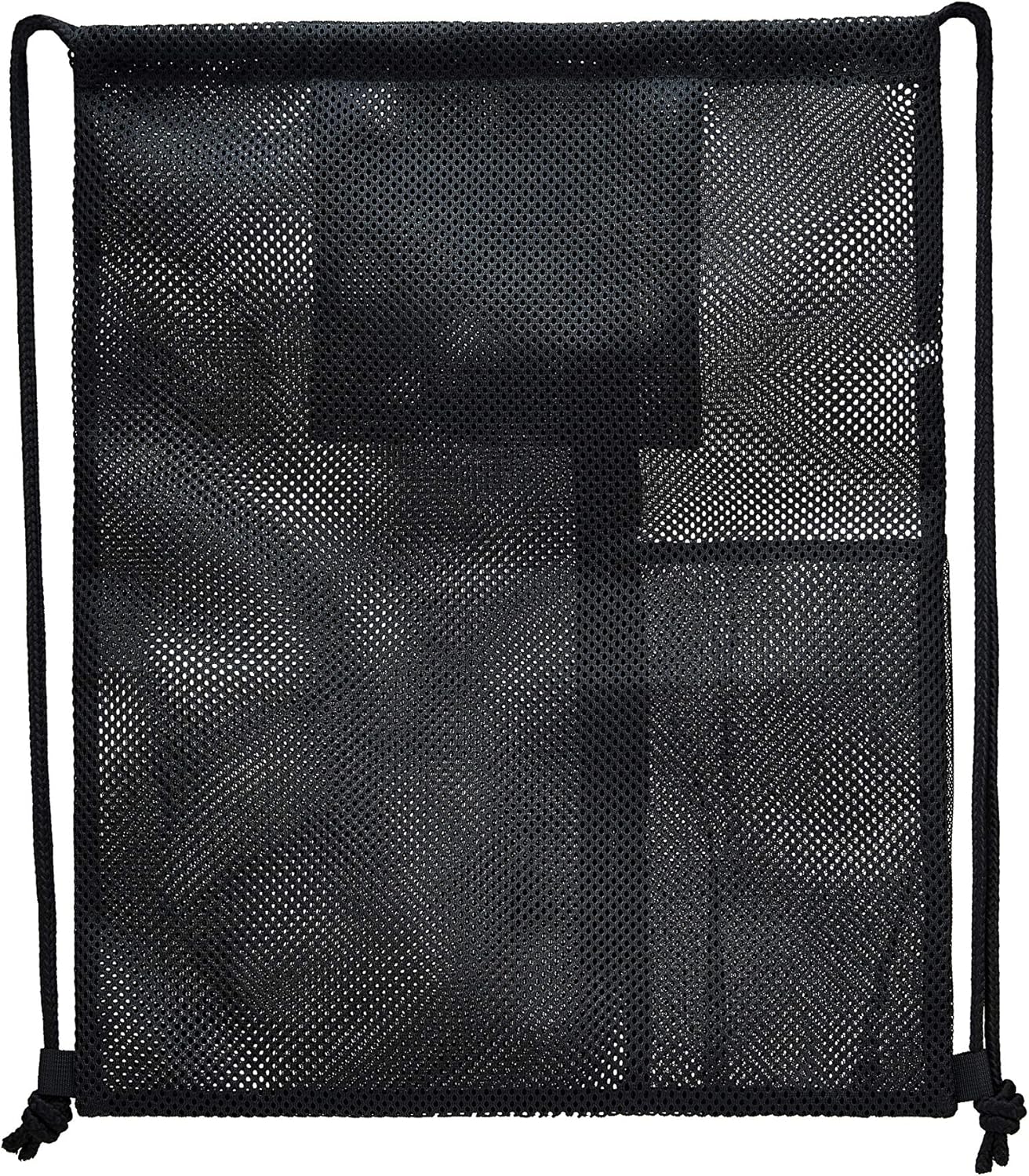 Heavy Duty Mesh Drawstring bag for Soccer Ball，Beach Toys -Drawstring Backpack Sports Gym Bag Awezingly