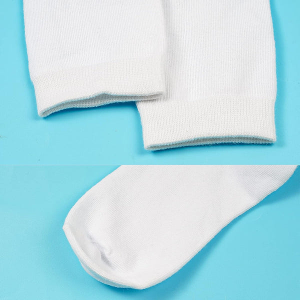 3 Pairs School Uniform Cotton Knee High Socks Athletic Sports Soccer Socks Tube Sock for Girls and Boys Unique
