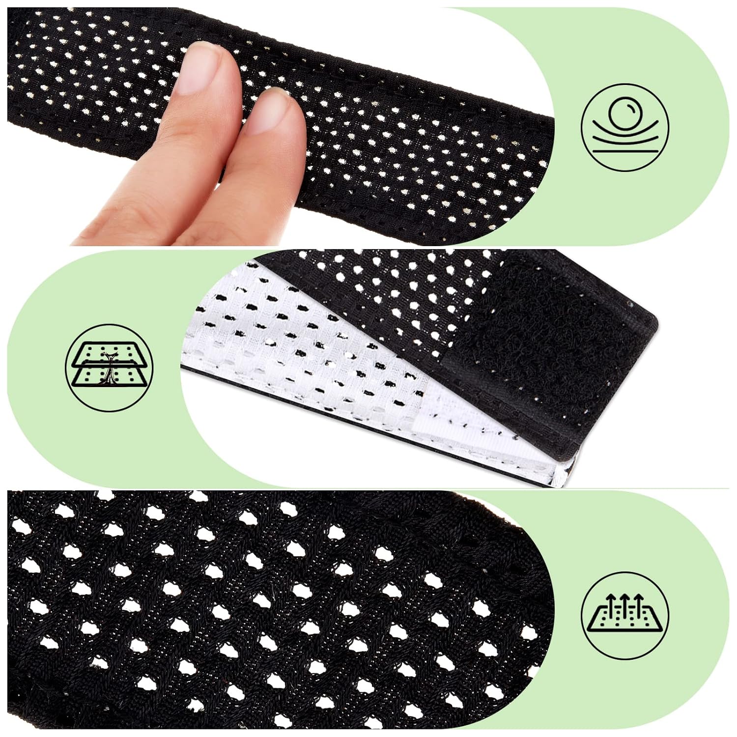8 Count Softball Sleeve Holders Jersey Ties with Hook and Loop Fasteners Straps for Shirts Scrunchies T-Shirts Soccer Baseball Sports Activities(Black, White) Black, White Unique