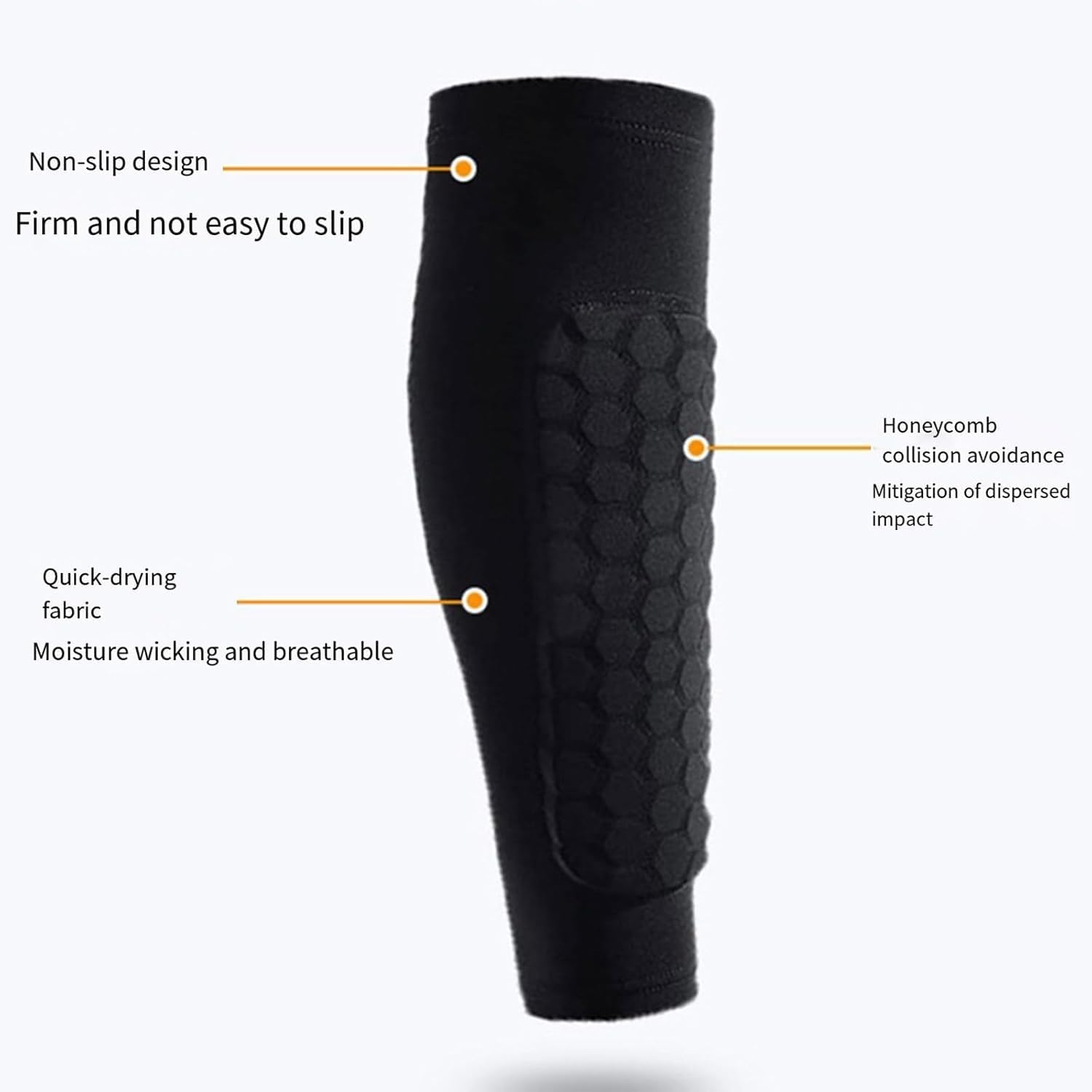 Shin Guards for Soccer, Lightweight Shin Pads for Kids Youth & Adult - Football Shin Defender Protective Gear, Comfortable Breathable Leg Guards Unique