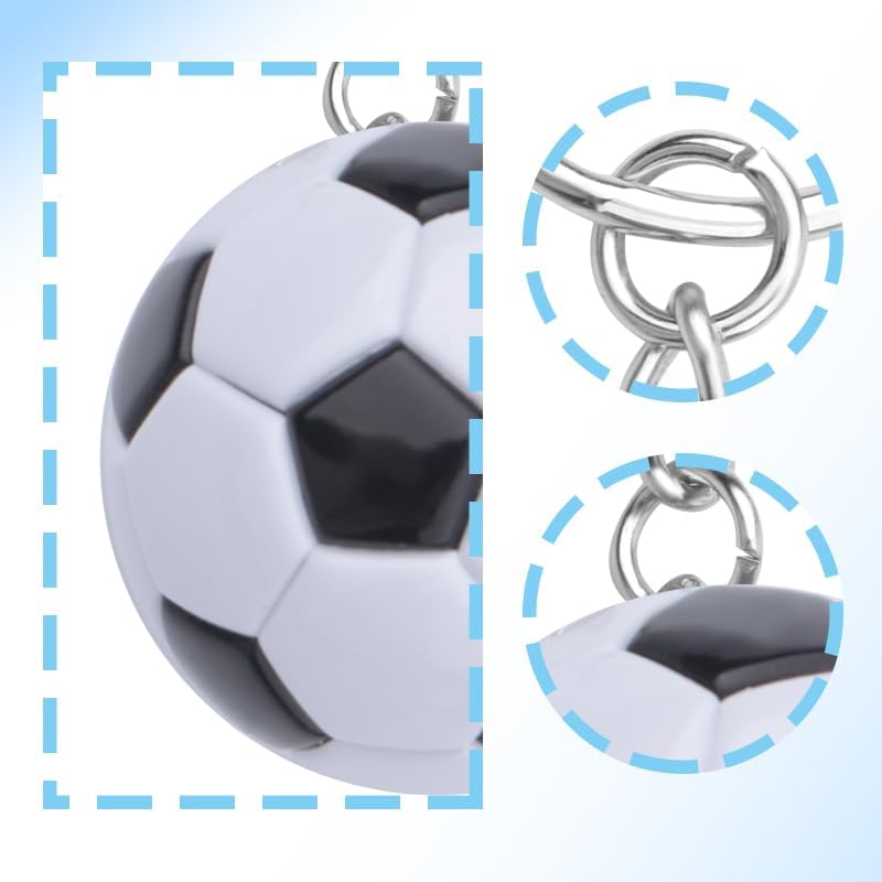 Basketball Soccer Keychain Gifts for Coach Baseball Keyring Accessories for Men Women Party Favors for Women Men Unique